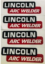 4 New Oem Hood Decals Fits Lincoln Arc Welder Sa 200 250 Sae 300 400 Pipeline