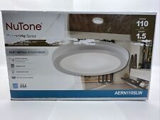 Nutone 110 Cfm Bathroom Exhaust Fan With Led Light Humidity Sensing Aern110slw