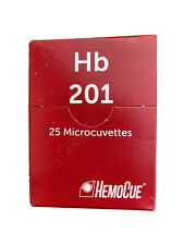 Hemocue Hb 201 Analyzer Hemoglobin Microcuvettes 25 Per Pack