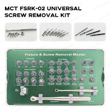 Implant Fixture Fractured Screw Removal Kit Mct Fsrk-02 Universal