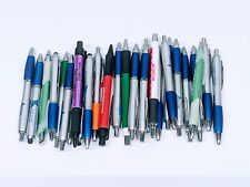 30ct Lot Retractable Misprint Pens Thick Barrel Rubber Grip Mixed Colorsstyles