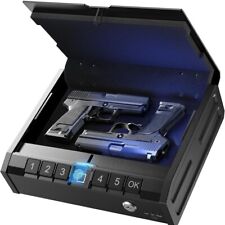 Biometric Gun Safe For Pistolshandgun Quick-access Firearm Safety Device With