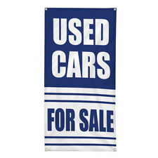 Vertical Vinyl Banner Multiple Sizes Used Cars For Deal Auto Body Shop Business