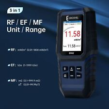 Er02 3 In 1 Multi-field Electromagnetic Emf Meter 5g Rf Detector Data Hold