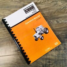 Case 1370 Tractor Operators Manual Owners Maintenance Adjustments Sn 8727601-up