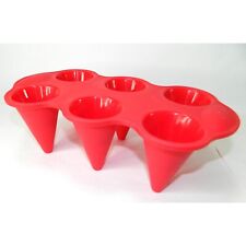 Sno Cone Stand Tray For Snow Cones Holds 6 Display Acrylic