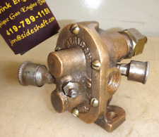 American Brass Body Gear Pump For Hit And Miss Old Gas Engine 38 Pipe