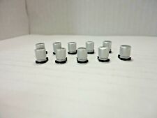 10 Pcs Pack Lot Set Uf Smd Aluminum Electrolytic Solid Capacitor Surface Mounted