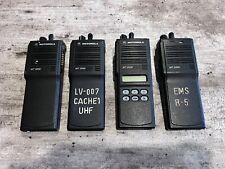 Lot Of 4 Used Motorola Mt2000 Uhf Radio 48ch No Battery A1