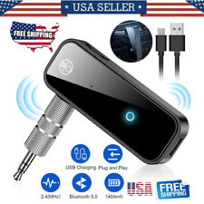 Usb Wireless Bluetooth 5.0 Transmitter Receiver For Car Music Audio Aux Adapter