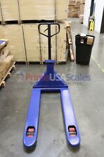 5 Year Warranty Pallet Jack Scale With Built-in Printer 5000 X 1 Lb Capacity