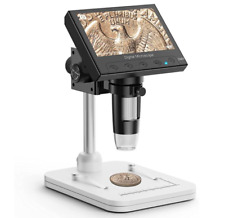 Elikliv Edm4 4.3 Coin Microscope Lcd Digital Microscope 1000x Black