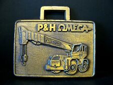 Ph Harnischfeger Omega Rough Terrain Crane Advertising Promo Pocket Watch Fob