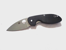 Spyderco Efficient Liner Lock Knife Black G - 10