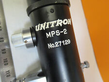 Unitron Japan Mps-2 Tubus Polarizer Conus Microscope Part As Pictured F1-a-49