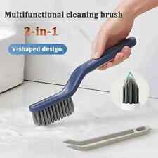 2-in-1 Multi-functional Cleaning Brush Long Handle Bathtub Tile Cleaning Tool