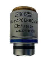Zeiss Plan Apochromat 63x Microscope Objective M27 Dic