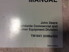 Tm1841 John Deere Sabre Lawn Tractor Technical Manual