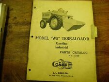 Case W5 Terraloadr Loader Parts Catalog