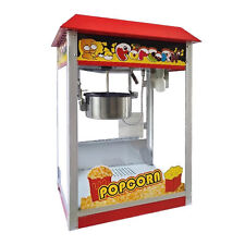 Commercial Popcorn Maker Stainless Steel Electric Popcorn Machine 110v 1400w