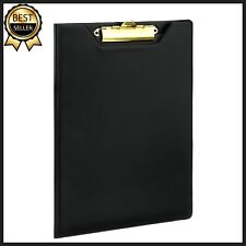Samsill Clipboard Padfolio Portfolio 8.5 X 11 Writing Pad Black