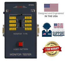 Gme Mt830a Portable Video Pattern Generator Monitor Tester 1-yr Usa Warranty