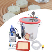 5 Gallon Vacuum Chamber And 5 Cfm Pump Kit For Degassing Silicone Single Stage