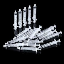 10pack Plastic 2.5ml Syringe Sampler For Measuring Accurate Hydroponic Nutrient