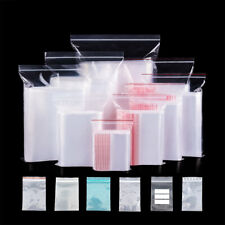 100pcs Clear Self Seal Plastic Bags Opp Transparent Gift Storage Packing Baggies