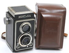 Vintage Sem Semflex Standard Tlr For 120 Film 6x6 W. Berthiot 4575mm Notte