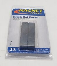 Magnet Source The 07043 The Magnet Source Magnet Ceramic Block 2 Piece