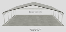 30x20x6 Triple-wide Carport Free Delivery Available Nation-wide Prices Vary