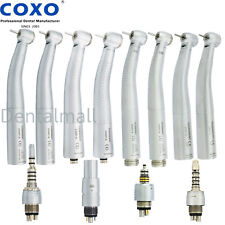 Coxo Dental Fiber Optic High Speed Handpiece Fit 6 Holes Kavo Nsk Led Coupler