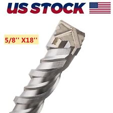 58 X 18 Sds Plus 4 Cutter Rotary Hammer Drill Bit For Concrete Masonry