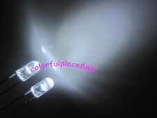 1000pcs 3mm White Round Top Flangeless Water Clear Led Leds Light Diode New