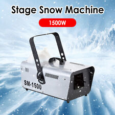 1500w Snow Maker Snowflake Machine Stage Dj Flake Effect W5l Large Capacity