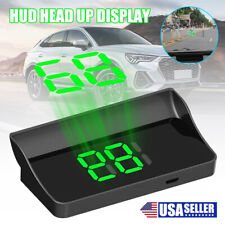 New Big Font Mph Car Digital Gps Hud Speedometer Head Up Display Speedometer