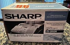 Sharp Fax Machine Tele Fax F0-2950m In Box Unused Sharp Laser Fax Machine Boxed