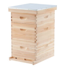 30-frame Size Beekeeping Kit Bee Hive House Framebeehive 20 Deep 10 Medium