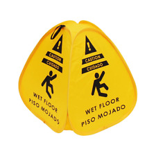 Pop-up Caution Wet Floor Sign 16in For Restaurant Commercial And Industrial Saf