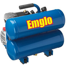 Emglo E810-4vr 1.1 Hp 4 Gal Twin Stack Air Compressor Certified Refurbished