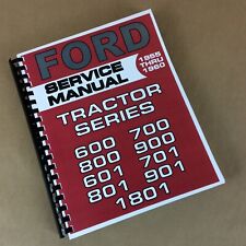 Ford 851 861 871 881 Powermaster Series Tractor Service Manual Repair Shop Book