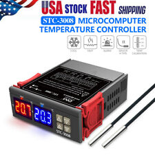 Stc-3008 12v24v 110v-220v Digital Temperature Controller Thermostatntc Sensor