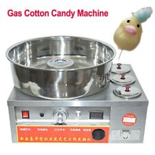Commercial Stainless Steel Gas Cotton Candy Maker Diy Cotton Candy Machine 1pc