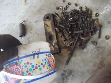 Oliver 88 Tractor Box Of Nuts Bolts Parts Pieces