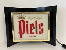 Vintage Late 50s Early 60s Piels Lighted Beer Bar Tavern Sign.