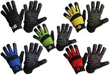 Mechanics Work Gloves Grip Washable Safety Protection Air Mesh Gardening Diy