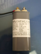 Nwl Capacitor 920-3460 Rev. C 11172 High Voltage 3.5kvdc 3mfd10 - Used