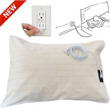 Grounding Pillowcase Silver Conductive Kits Earthing Therapy For Better Sleep