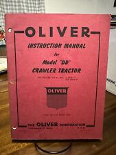 Oliver Cletrac Dd Bulldozer Dozer Crawler Owner Operator Instruction Manual
